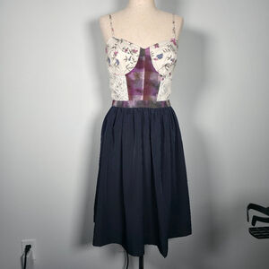 RACHEL Rachel Roy Cream and Pink Dress Sz 4 NEW